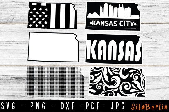 Floral Kansas State SVG Review