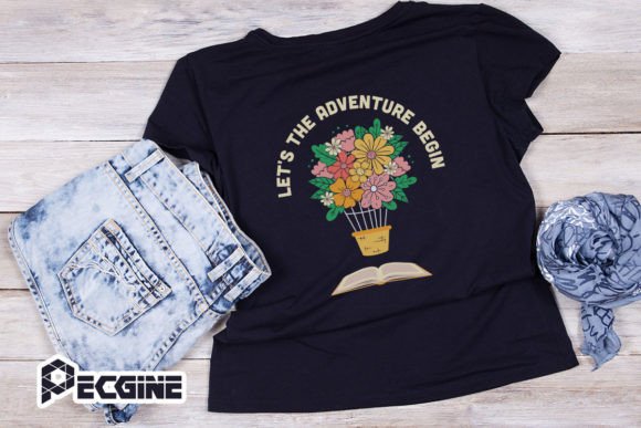 Let’s the Adventure Begin Book Floral