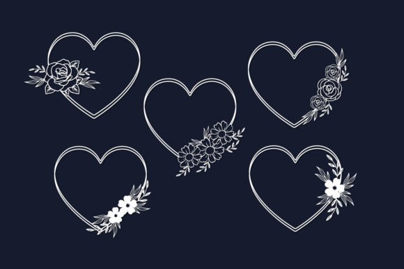 Love Floral Flower Svg Bundle