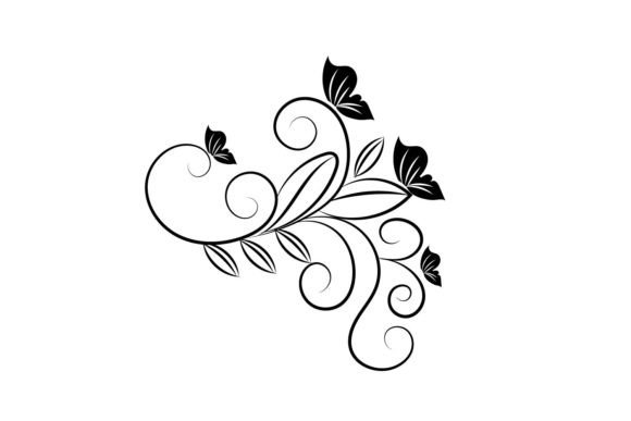 Modern Ornament Floral SVG