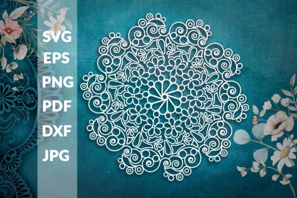 Vector SVG Mandala Harmony